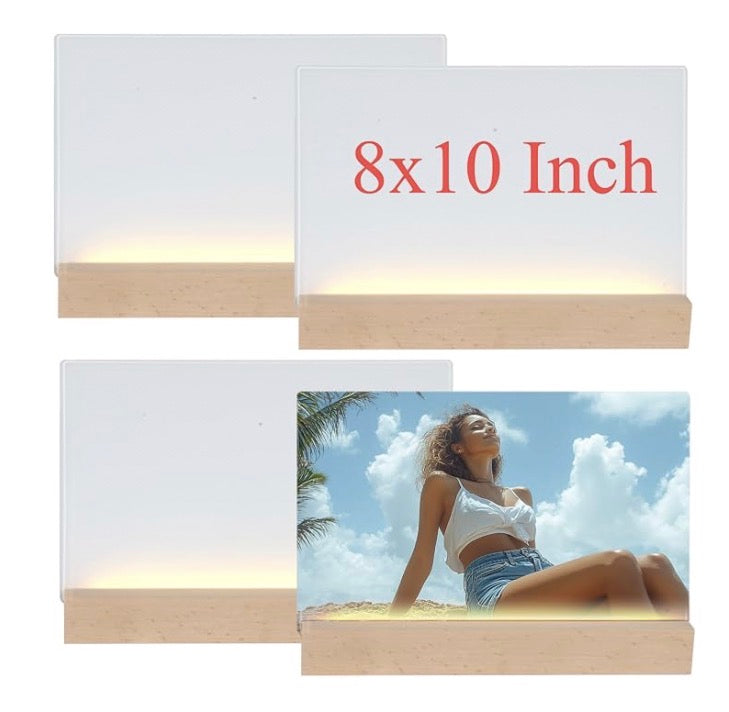 Personalized LED Lighted Photo Frame - 8 X 10
